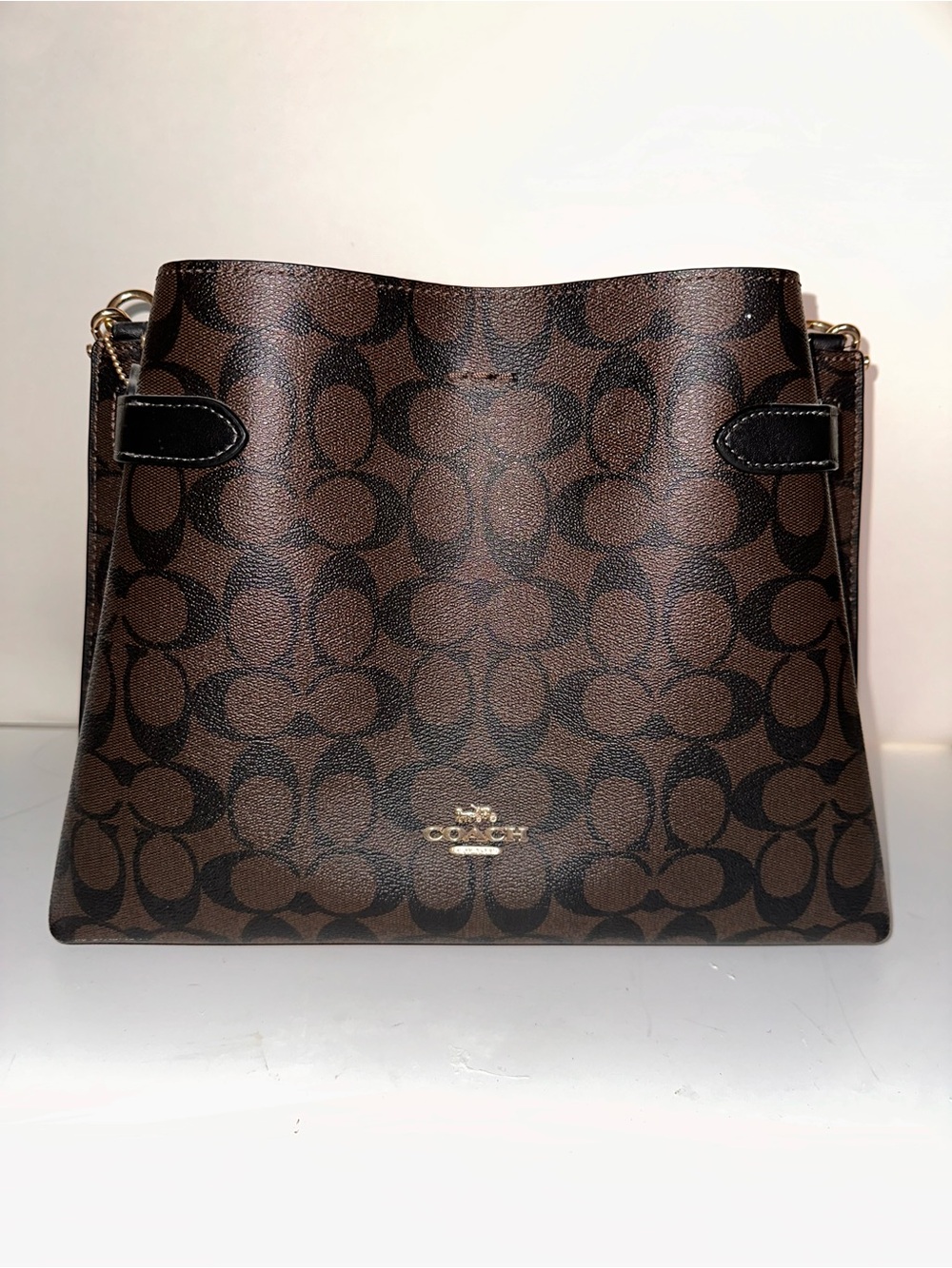 Coach Hanna Shoulder Bag In Signature Canvas
